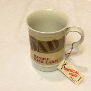 MUSIC FATHERS DAY MUG. Get it in time for the big day.